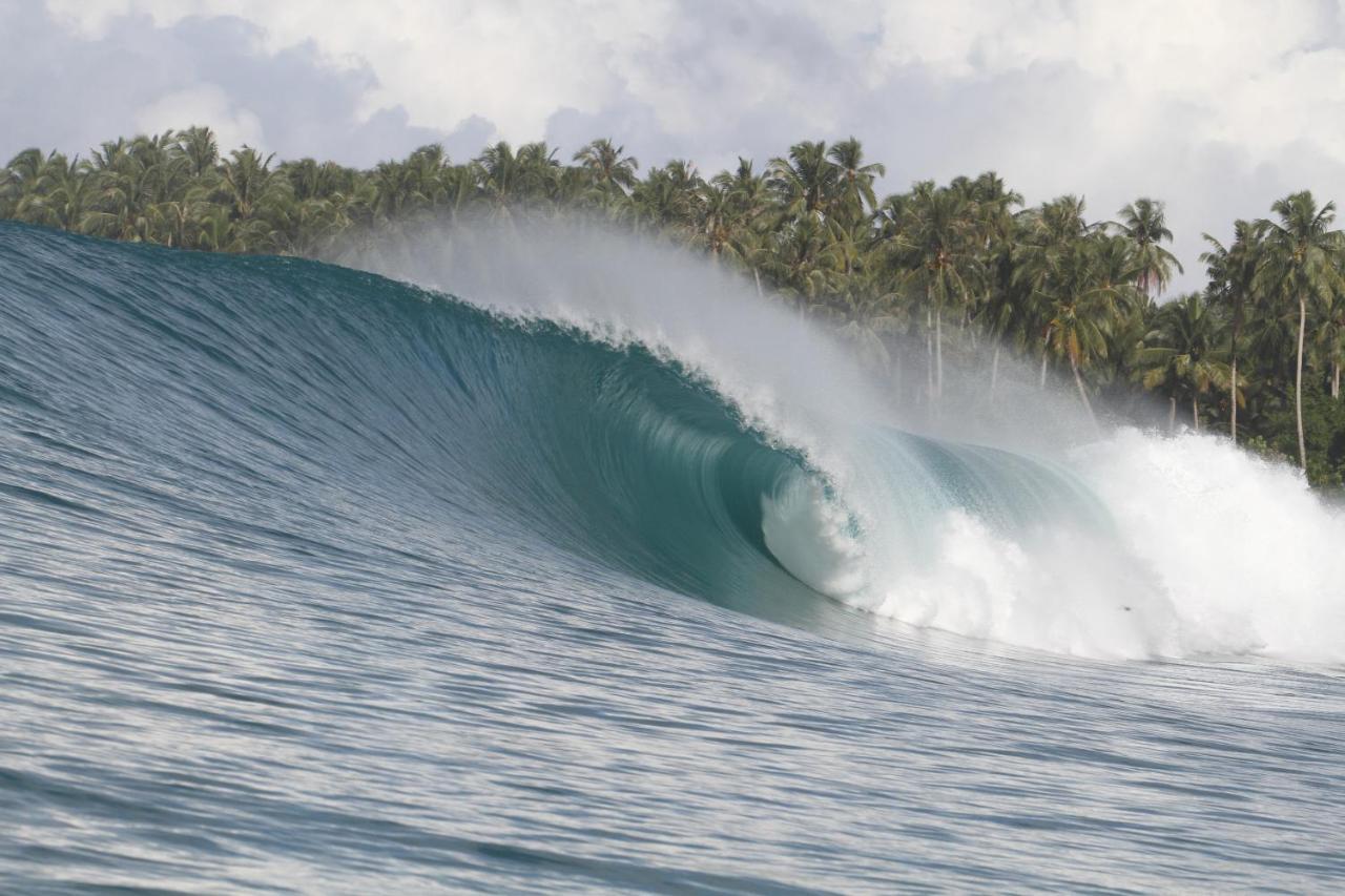 Oseda Nias Surf House Hotel Hilibotodane Exterior photo